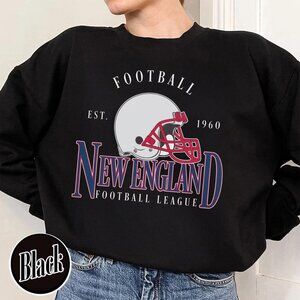 New England Football Vintage Style Crewneck Sweatshirt For Fan 91